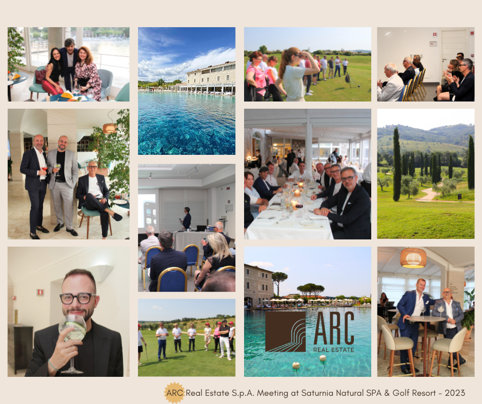 ARC Real Estate MEETING 2023 presso le Terme di Saturnia Natural SPA & Golf Resort