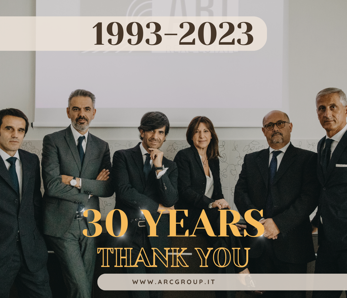 30 years Anniversary | ARC Real Estate 