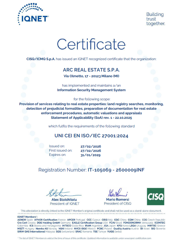 27001 2024 arc